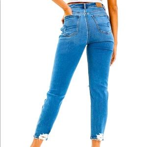 American Eagle Outfitters High Rise Blue Jeans